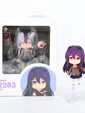 Doki Doki Literature Club! Yuri PVC Action Figure Statue Toys Gift w/Accessories